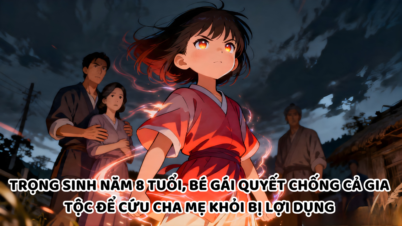 TRỌNG SINH NĂM 8 TUỔI, BÉ GÁI QUYẾT CHỐNG CẢ GIA TỘC ĐỂ CỨU CHA MẸ KHỎI BỊ LỢI DỤNG thumbnail
