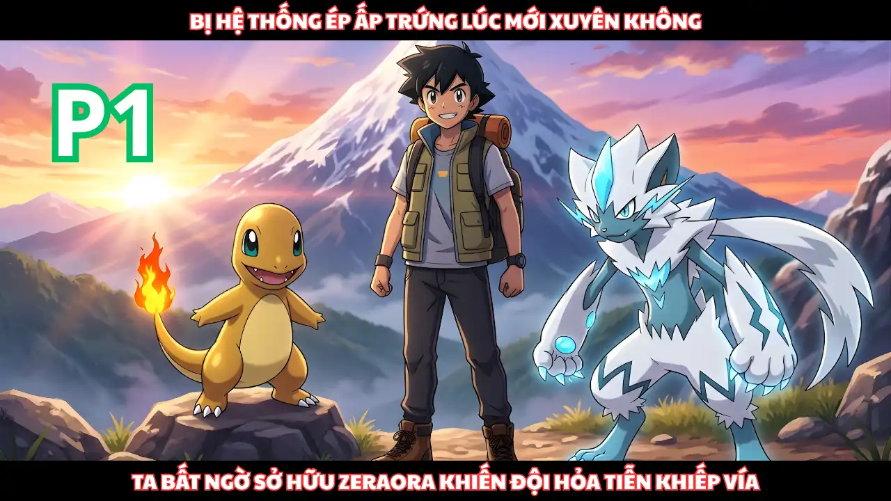 Xuyên Không Bị Hệ Thống Bắt Ấp Trứng, Ai Ngờ Nở Ra Là Zeraora Đội Hỏa Tiễn Chỉ Biết Run Sợ thumbnail