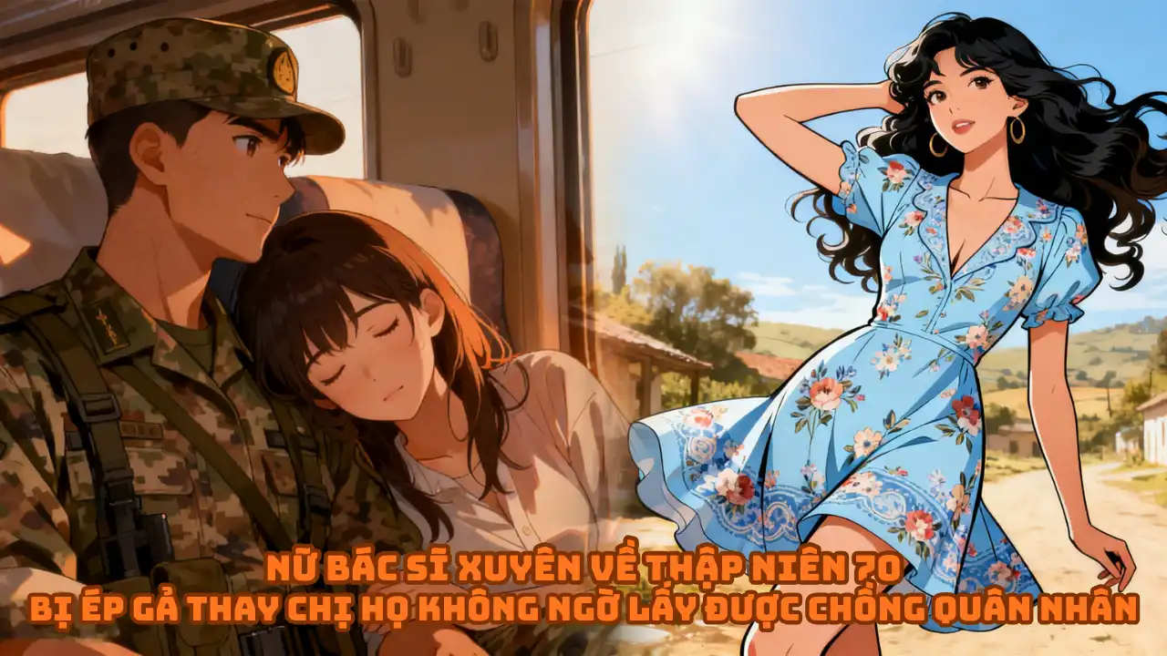 Nữ Bác Sĩ Xuyên Về Thập Niên 70 Bị Ép gả Thay Chị Họ Không Ngờ Lấy Được Chồng Quân Nhân thumbnail