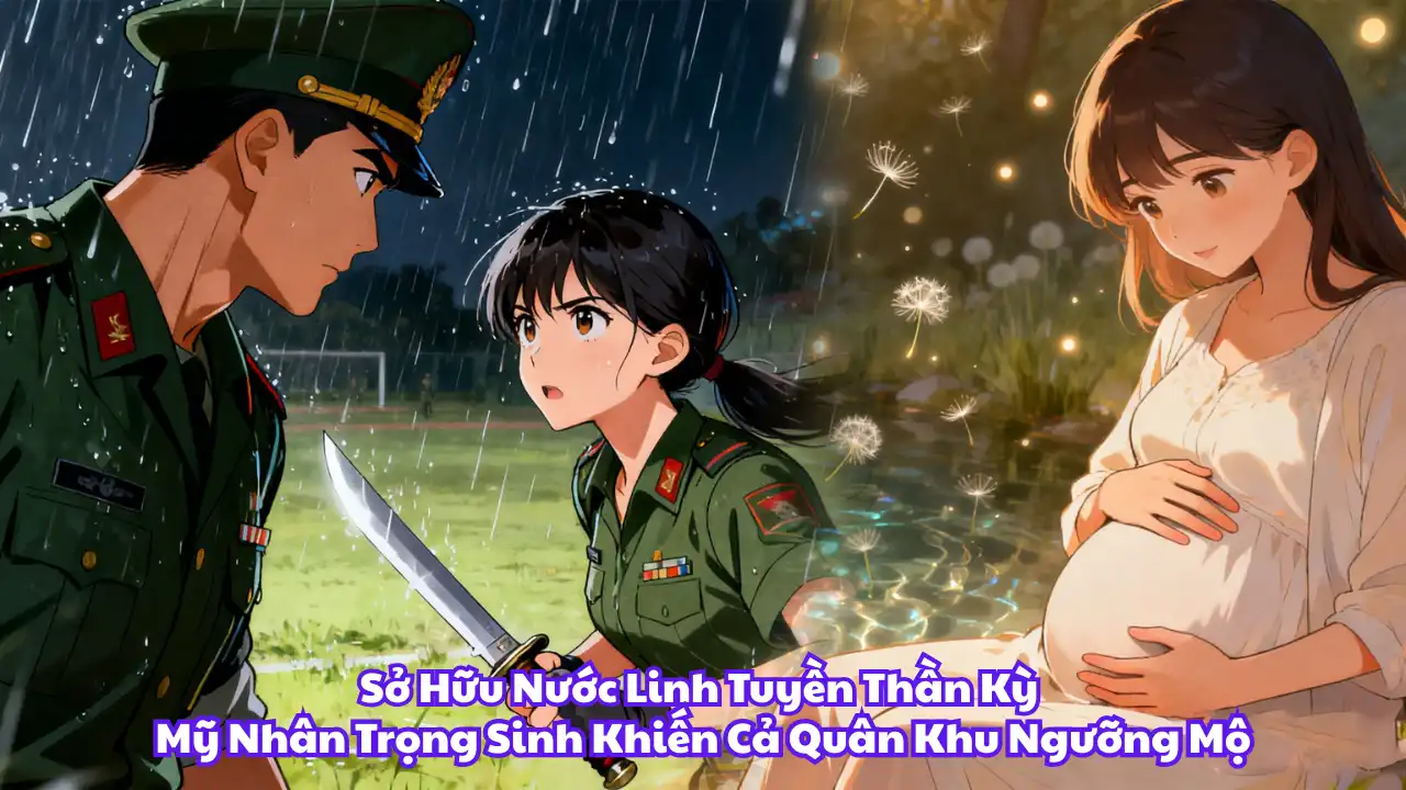 Sở Hữu Nước Linh Tuyền Thần Kỳ: Mỹ Nhân Trọng Sinh Khiến Cả Quân Khu Ngưỡng Mộ thumbnail