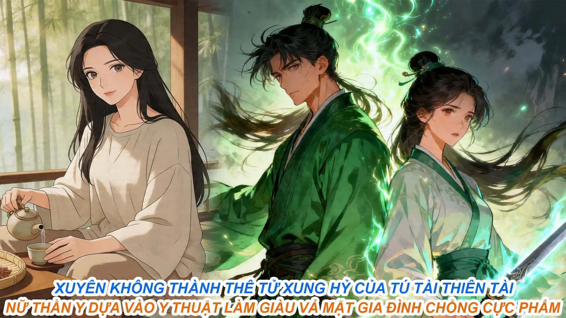 Xuyên Không Thành Thê Tử Xung Hỷ | Nữ Thần Y Dựa Vào Y Thuật Làm Giàu Vả Mặt Gia Đình Chồng thumbnail