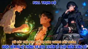 Nữ Sát Thủ Mạt Thế BỊ Diêm Vương Bắt Nhầm Được Đền Bù Hệ Thống Bá Đạo Xuyên Về Thập Niên Xưng Bá cover