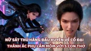 Nữ sát thủ hàng đầu xuyên về cổ đại thành ác phụ lắm mồm nhất huyện thành cùng 5 đứa con thơ thumbnail