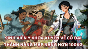Nữ sinh viên y khoa xuyên từ mạt thế về cổ đại cùng không gian thành mụ mập đen đúa nặng 100kg cover