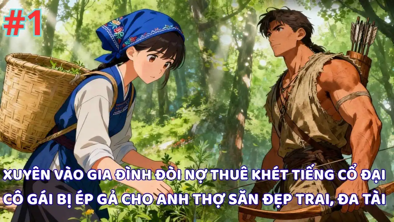 XUYÊN VÀO GIA ĐÌNH ĐÒI NỢ THUÊ KHÉT TIẾNG THỜI CỔ ĐẠI CÔ GÁI BỊ ÉP GẢ CHO ANH THỢ SĂN ĐẸP TRAI thumbnail