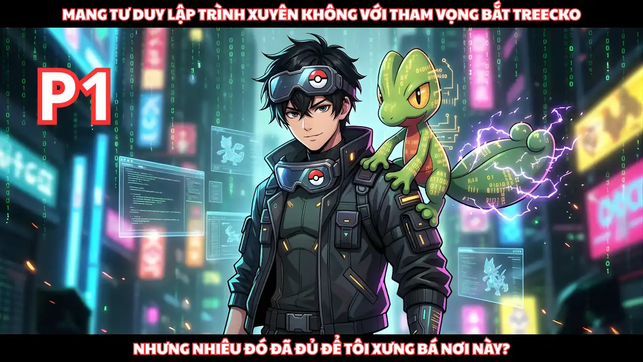 Là Coder Xuyên Không Tôi Chỉ Tham Vọng Bắt Treecko Nhưng Như Vậy Đủ Làm Bá Chủ Ở Nơi Này Chưa thumbnail