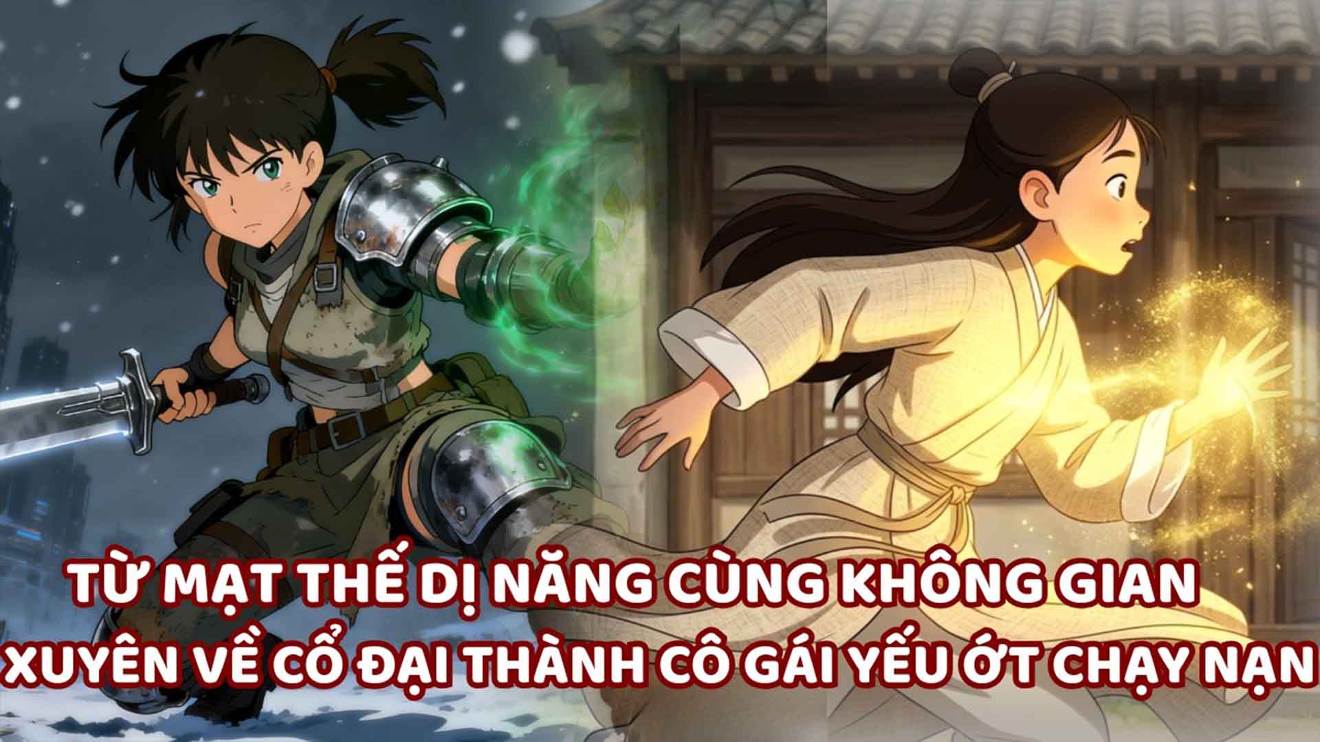 XUYÊN TỪ MẠT THẾ VỀ CỔ ĐẠI VỚI DỊ NĂNG CÙNG KHÔNG GIAN CÔ GÁI LÊN ĐƯỜNG CHẠY NẠN TRỪNG TRỊ ÁC BÁ thumbnail