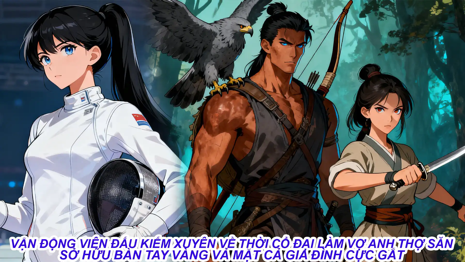 VẬN ĐỘNG VIÊN ĐẤU KIẾM XUYÊN VỀ THỜI CỔ ĐẠI LÀM VỢ ANH THỢ SĂN SỞ HỮU BÀN TAY VÀNG VẢ MẶT CẢ GIA ĐÌNH CỰC PHẨM thumbnail