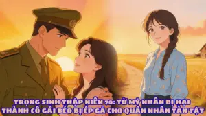 TRỌNG SINH THẬP NIÊN 70: TỪ MỸ NHÂN BỊ HẠI THÀNH CÔ GÁI BÉO BỊ ÉP GẢ CHO QUÂN NHÂN TÀN TẬT cover