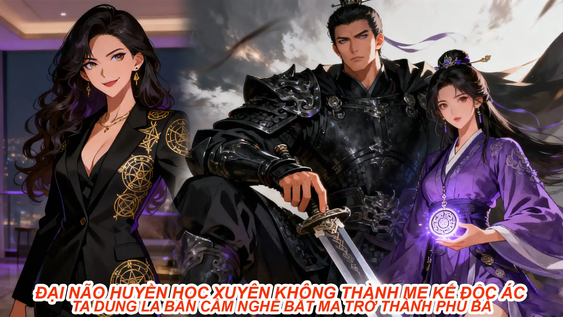 ĐẠI NÃO HUYỀN HỌC XUYÊN KHÔNG THÀNH MẸ KẾ ĐỘC ÁC TA DÙNG LA BÀN CẦM NGHỀ BẮT MA TRỞ THÀNH PHÚ BÀ thumbnail