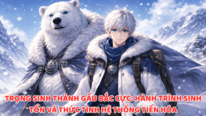 TRỌNG SINH THÀNH GẤU BẮC CỰC HÀNH TRÌNH SINH TỒN VÀ THỨC TỈNH HỆ THỐNG TIẾN HÓA cover