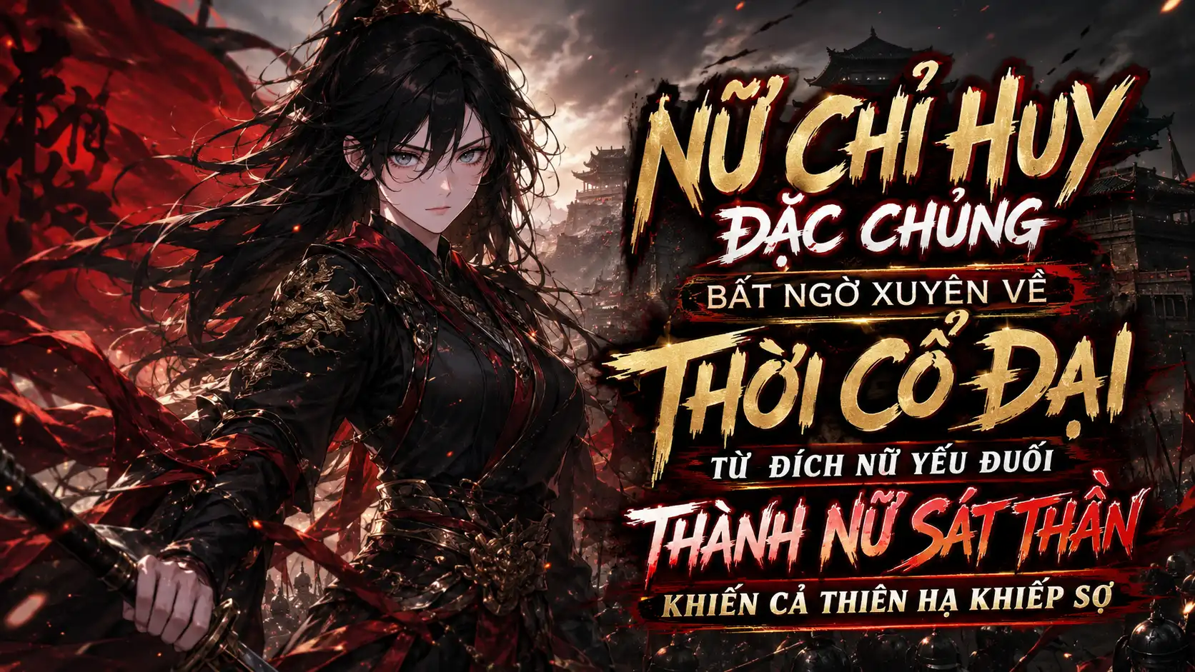 Nữ Chỉ Huy Đặc CHủng Xuyên Về THời Cổ Đại Từ Đích Nữ Yếu Đuối Trở  Thành Nữ Sát Thần thumbnail