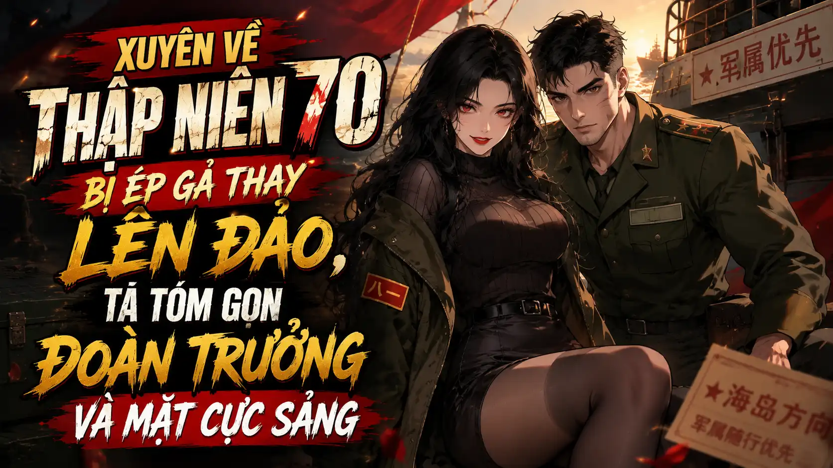 Xuyên Về Thập Niên 70 Bị Ép Gả THay Lên Đảo Ta Tóm Gọn Đoàn Trưởng Và Vả Mặt Cực Sảng thumbnail