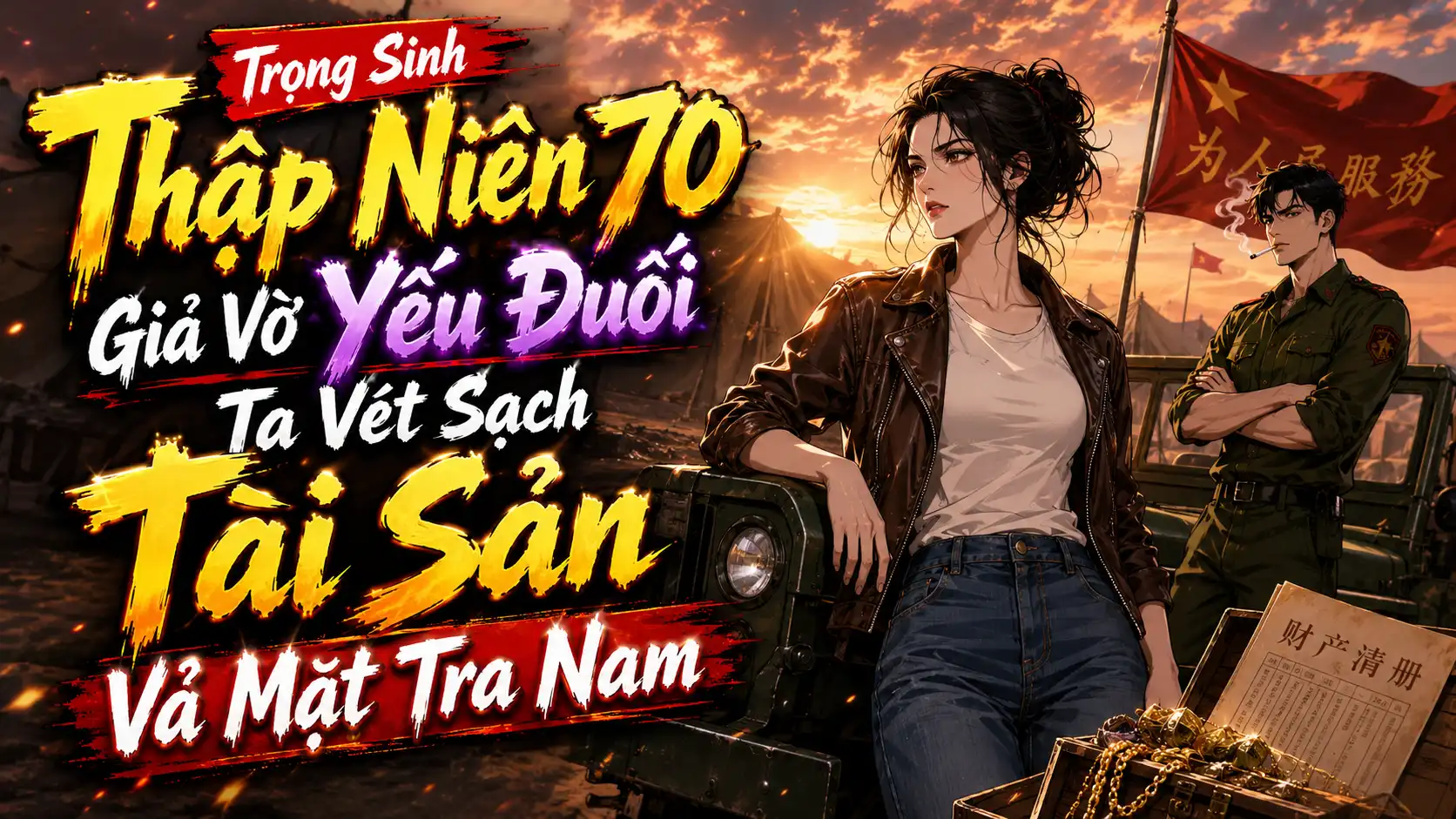 Trọng SInh Thập NIên 70 Giả Vờ Yếu Đuối Ta Vét Sạch Tài Sản Vả Mặt Tra Nam thumbnail