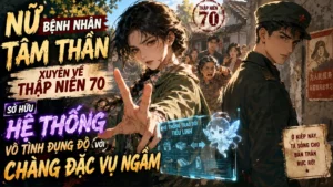 NỮ BỆNH NHÂN TÂM THẦN XUYÊN VỀ THẬP NIÊN 70 SỞ HỮU HỆ THỐNG VÔ TÌNH ĐỤNG ĐỘ CHÀNG ĐẶC VỤ NGẦM cover