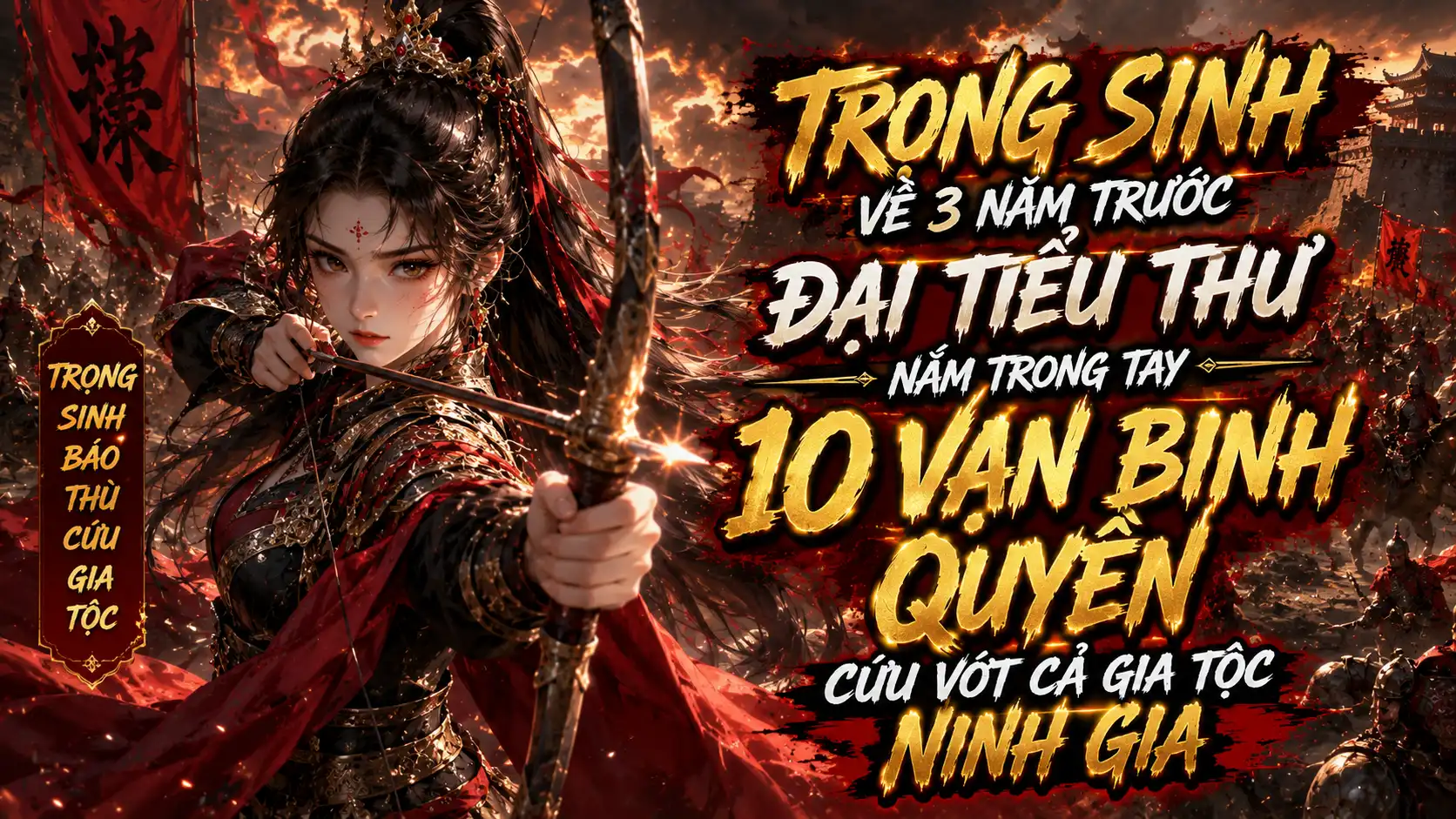 TRỌNG SINH VỀ 3 NĂM TRƯỚC ĐẠI TIỂU THƯ NẮM TRONG TAY 10 VẠN BINH QUYỀN CỨU VỚT CẢ GIA TỘC thumbnail