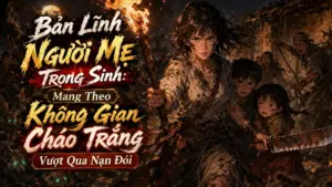 Bản Lĩnh Người Mẹ Trọng Sinh: Mang Theo Không Gian Cháo Trắng Vượt Qua Nạn Đói cover