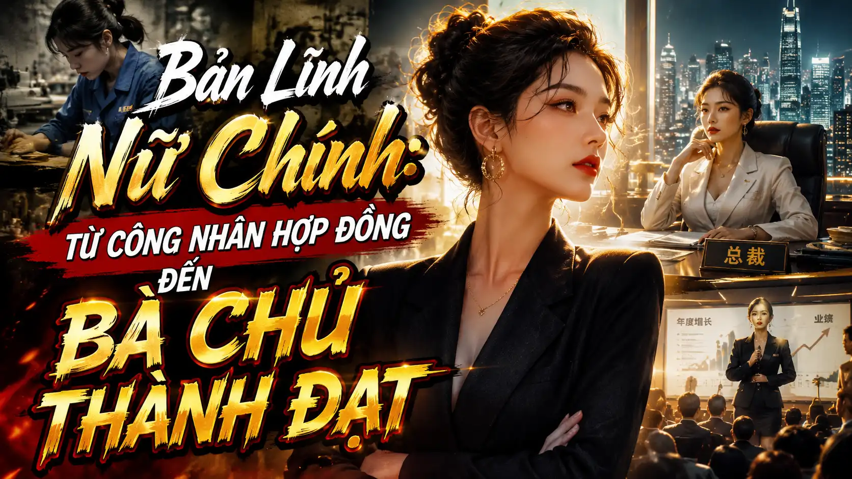 Bản Lĩnh Nữ Chính Từ Công Nhân Hợp Đồng Đến Bà Chủ Thành Đạt thumbnail