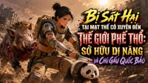 Bị Sát Hại Tại Mạt Thế Cô Xuyên Đến Thế Giới Phế Thổ: Sở Hữu Dị Năng Và Chú Gấu Quốc Bảo thumbnail