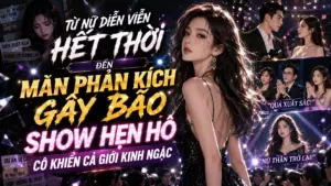 TỪ NỮ DIỄN VIÊN HẾT THỜI ĐẾN MÀN PHẢN KÍCH GÂY BÃO SHOW HẸN HÒ, CÔ KHIẾN CẢ GIỚI KINH NGẠC cover