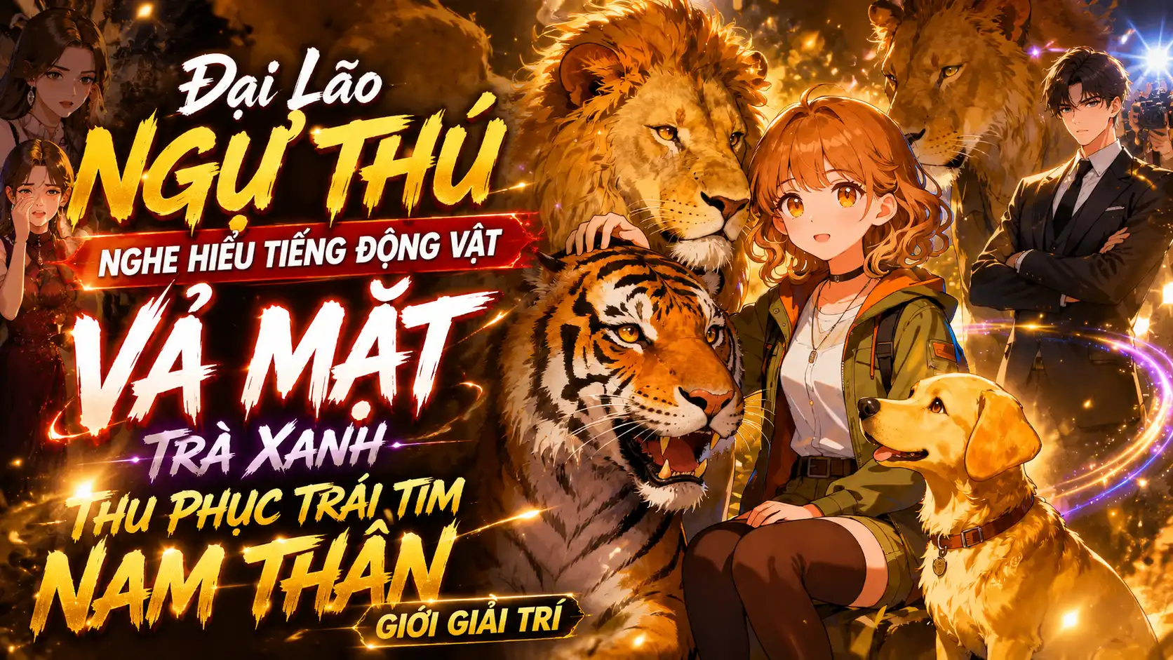 Đại Lão Ngự Thú Nghe Hiểu Tiếng Động Vật Vả Mặt Trà Xanh Thu Phục Trái Tim Nam Thần Giới Giải Trí thumbnail