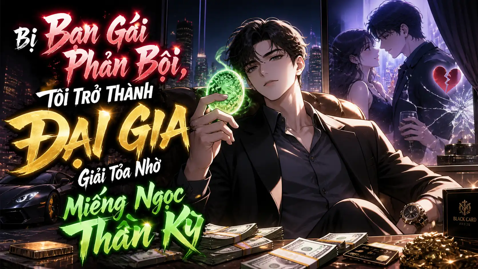 Bị Bạn Gái Phản Bội: Tôi Trở Thành Đại Gia Giải Tỏa Nhờ Miếng Ngọc Thần Kỳ thumbnail