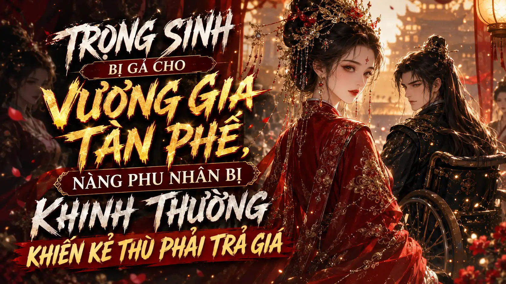 TRỌNG SINH BỊ GẢ CHO VƯƠNG GIA TÀN PHẾ, NÀNG PHU NHÂN BỊ KHINH THƯỜNG KHIẾN KẺ THÙ PHẢI TRẢ GIÁ thumbnail