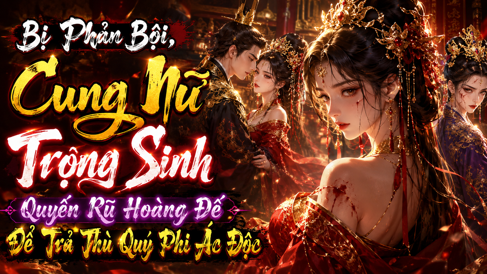 BỊ PHẢN BỘI, CUNG NỮ TRỌNG SINH QUYẾN RŨ HOÀNG ĐẾ ĐỂ TRẢ THÙ QUÝ PHI ÁC ĐỘC thumbnail