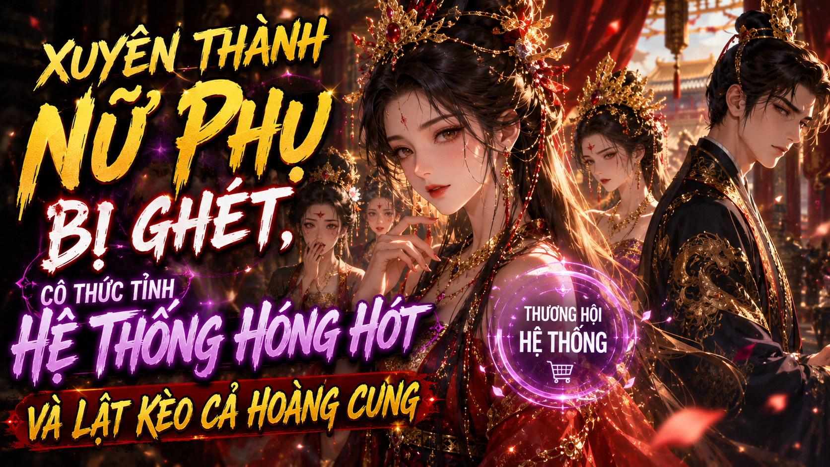 XUYÊN THÀNH NỮ PHỤ BỊ GHÉT, CÔ THỨC TỈNH HỆ THỐNG HÓNG HỚT VÀ LẬT KÈO CẢ HOÀNG CUNG thumbnail