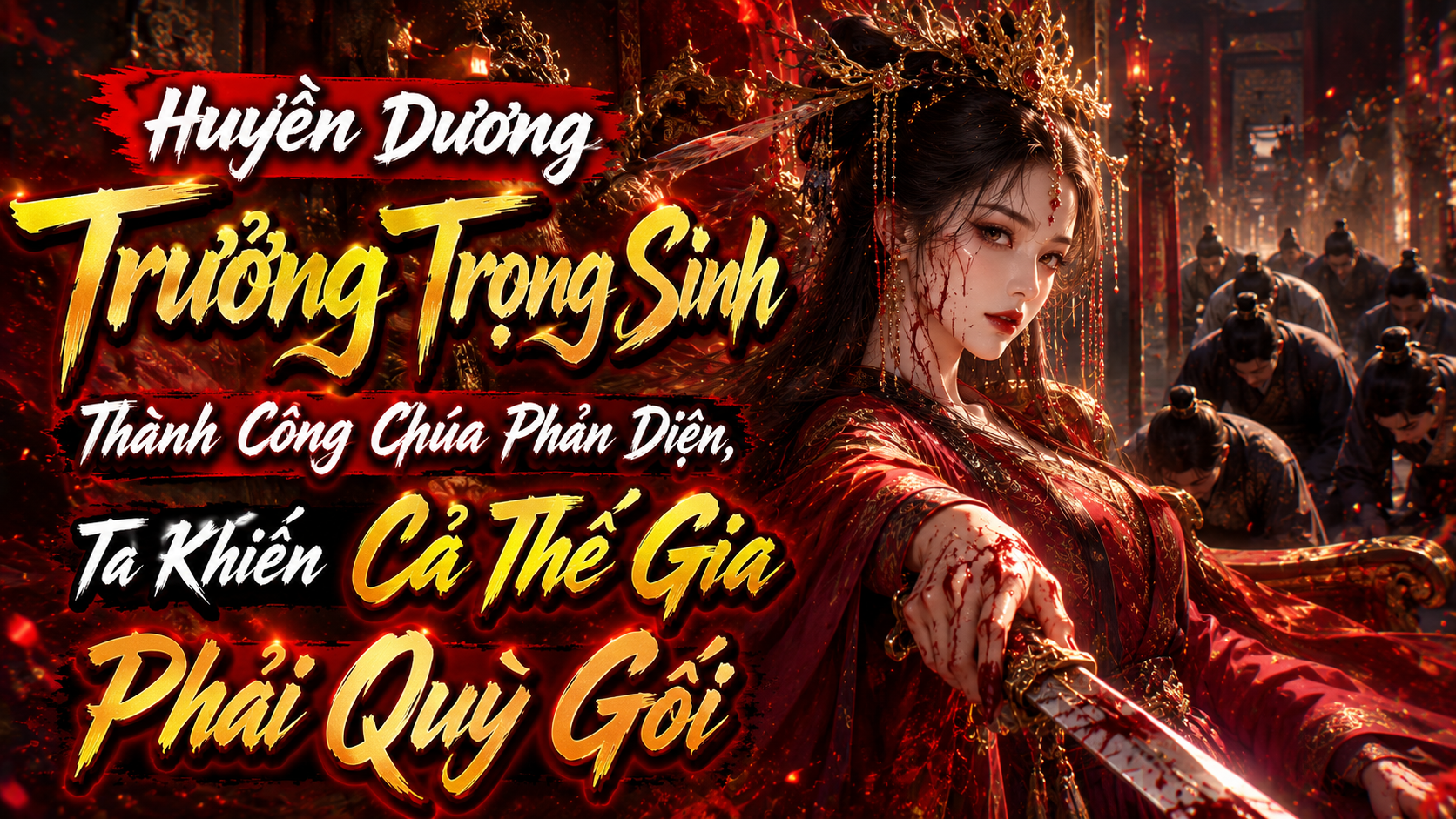 Huyền Dương Trưởng Trọng Sinh Thành Công Chúa Phản Diện, Ta Khiến Cả Thế Gia Phải Quỳ Gối thumbnail