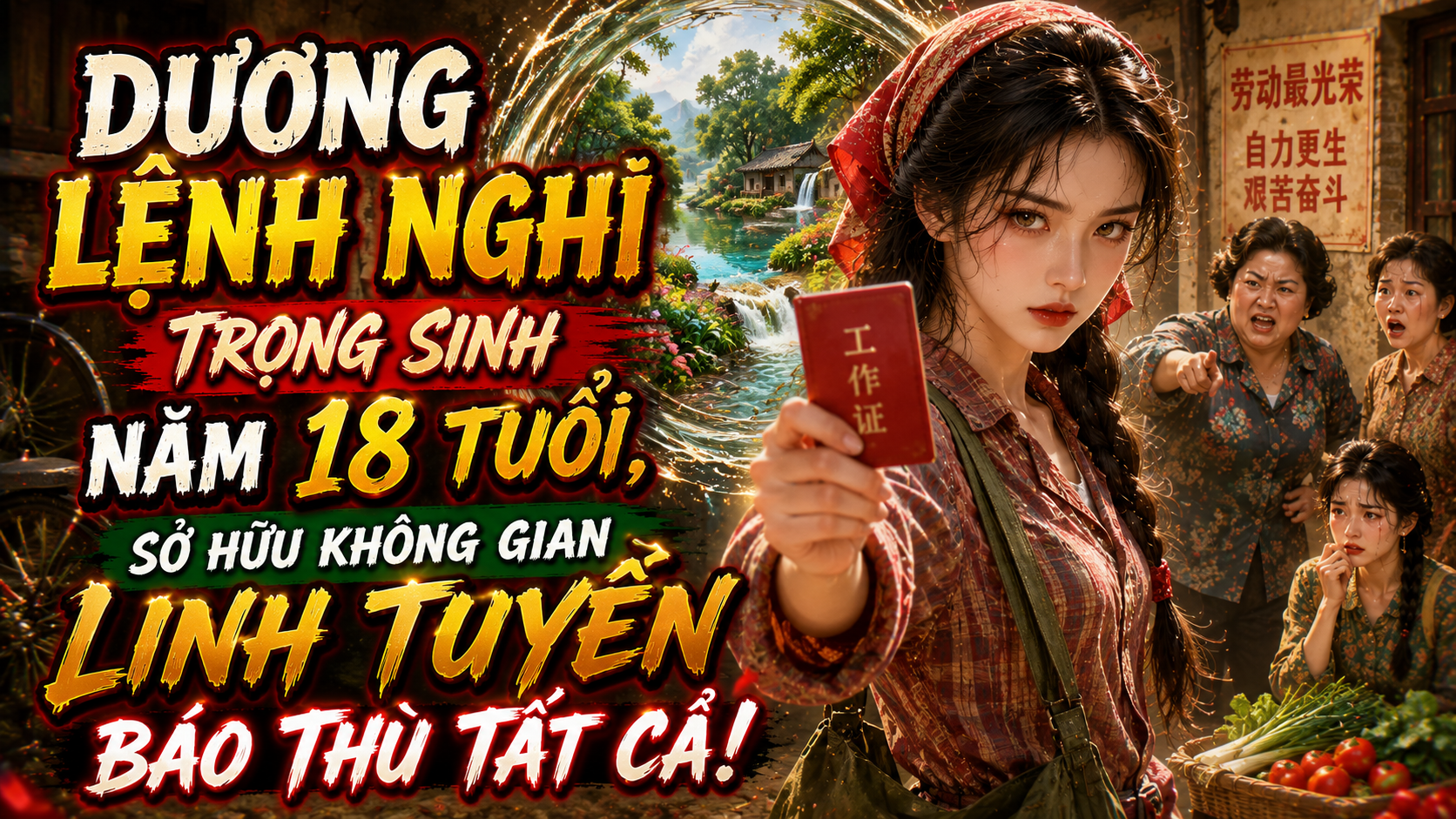 Trọng Sinh Thập Niên 70: Thức Tỉnh Không Gian Linh Tuyền, Vả Mặt Tra Nam Tiện Nữ Cực Căng thumbnail