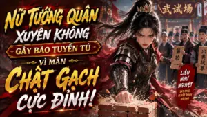 NỮ TƯỚNG QUÂN XUYÊN KHÔNG GÂY BÃO TUYỂN TÚ VÌ MÀN CHẶT GẠCH CỰC ĐỈNH! cover