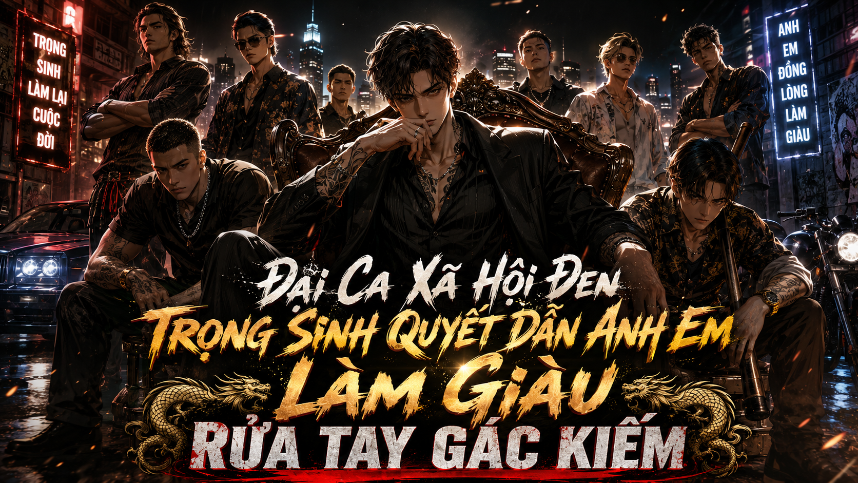 Đại Ca Xã Hội Đen Trọng Sinh Quyết Dẫn Anh Em Làm Giàu, Không Vào Tù Lần Nữa thumbnail