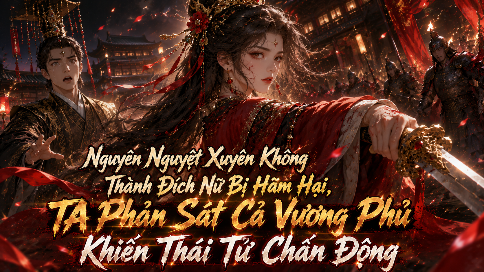 NGUYÊN NGUYỆT XUYÊN KHÔNG THÀNH ĐÍCH NỮ BỊ HÃM HẠI, TA PHẢN SÁT CẢ VƯƠNG PHỦ KHIẾN THÁI TỬ CHẤN ĐỘNG thumbnail