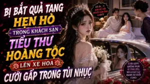 BỊ BẮT QUẢ TANG HẸN HÒ TRONG KHÁCH SẠN, TIỂU THƯ HOÀNG TỘC LÊN XE HOA CƯỚI GẤP TRONG TỦI NHỤC cover