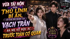 VỪA TÁI HÔN VỚI THỦ LĨNH BÍ ẨN, CÔ GÁI ĐÃ QUAY LẠI VẠCH TRẦN BÀ MẸ KẾ ĐỘC ÁC TRƯỚC TOÀN CƠ QUAN cover