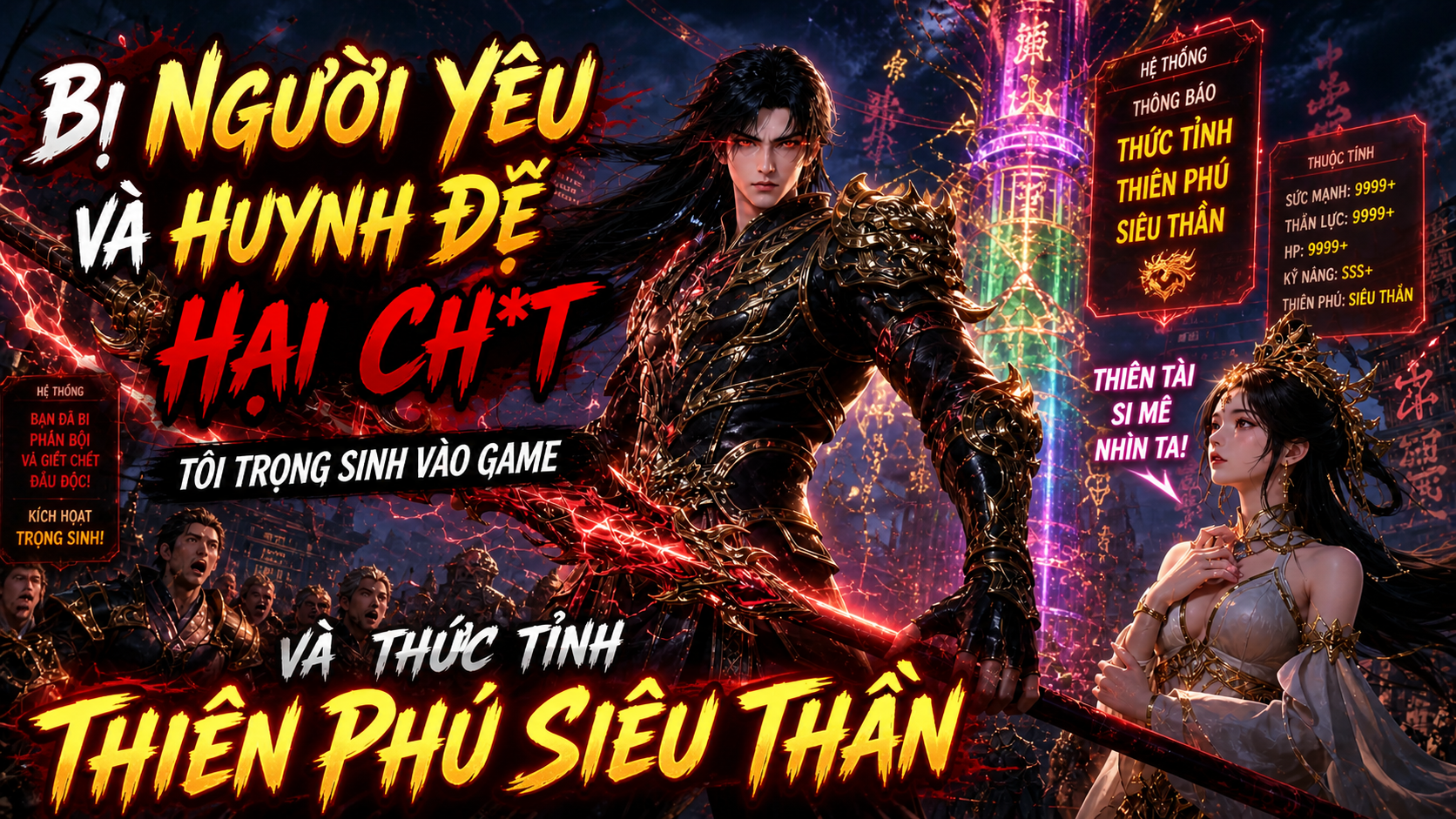 BỊ CẮM SỪNG TRỌNG SINH VÀO GAME THỨC TỈNH THIÊN PHÚ SIÊU THẦN thumbnail