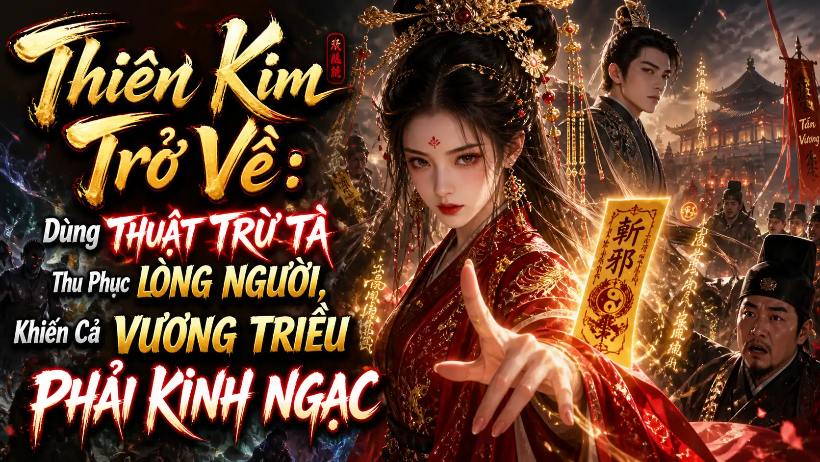 Thiên Kim Trở Về: Dùng Thuật Trừ Tà Thu Phục Lòng Người, Khiến Cả Vương Triều Phải Kinh Ngạc thumbnail
