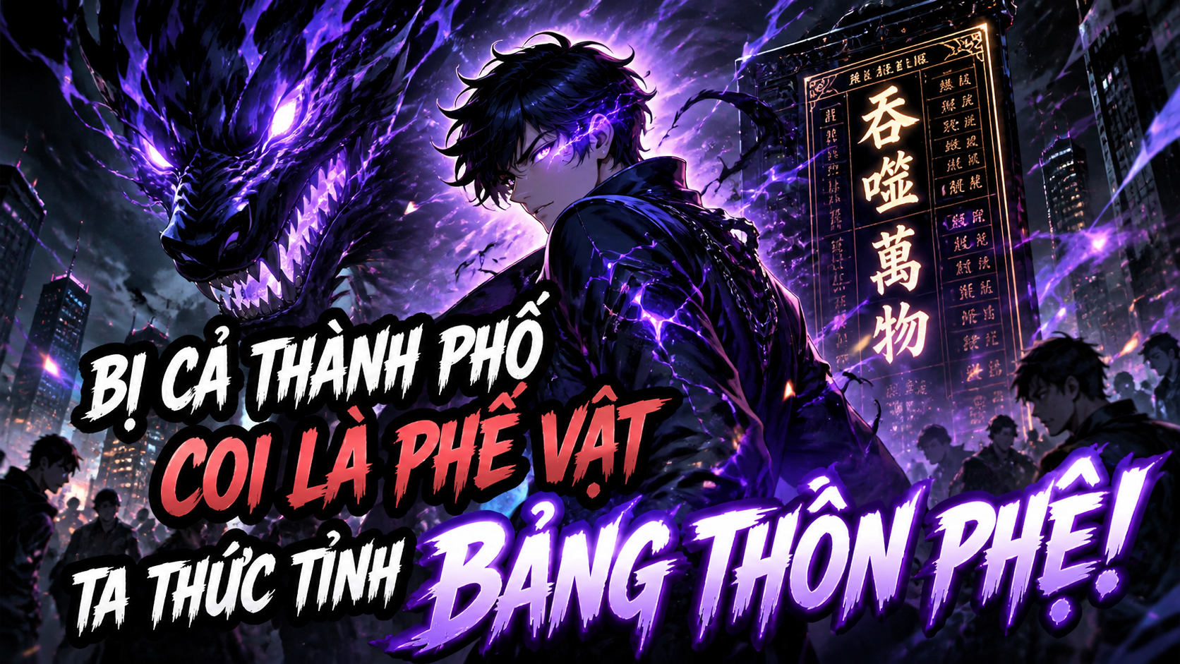 BỊ CẢ THÀNH PHỐ COI LÀ PHẾ VẬT, TÔI LIỀU MẠNG GIẾT QUÁI VÀ THỨC TỈNH DỊ NĂNG CƯỚP ĐOẠT thumbnail