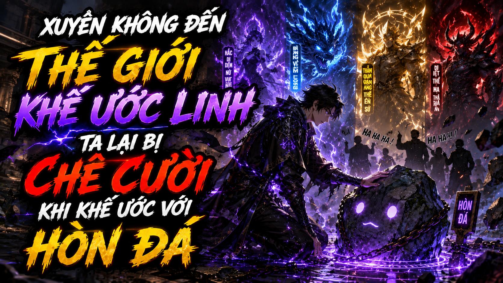 XUYÊN KHÔNG ĐẾN THẾ GIỚI NGỰ LINH TA LẠI ĐI KHẾ ƯỚC VỚI HÒN ĐÁ PHẾ VẬT thumbnail