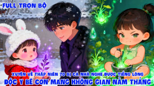 XUYÊN VỀ THẬP NIÊN 70 BỊ CẢ NHÀ NGHE ĐƯỢC TIẾNG LÒNG ĐỘC Y BÉ CON MANG KHÔNG GIAN NẰM THẮNG cover
