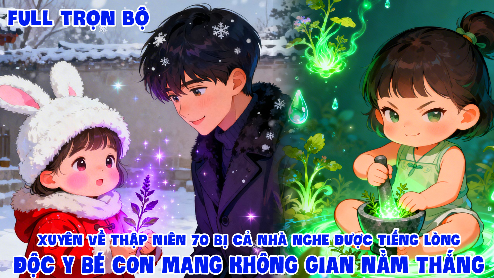 XUYÊN VỀ THẬP NIÊN 70 BỊ CẢ NHÀ NGHE ĐƯỢC TIẾNG LÒNG ĐỘC Y BÉ CON MANG KHÔNG GIAN NẰM THẮNG thumbnail