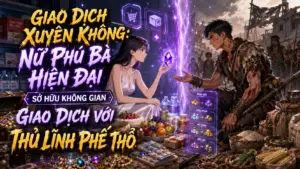 Giao Dịch Xuyên Không: Nữ Phú Bà Hiện Đại Sở Hữu Không Gian Giao Dịch Với Thủ Lĩnh Phế Thổ cover