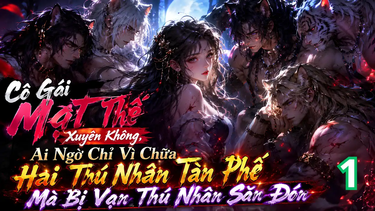 Cô Gái Mạt Thế Xuyên Không, Ai Ngờ Chỉ Vì Chữa Hai Thú Nhân Tàn Phế Mà Bị Vạn Thú Nhân Săn Đón thumbnail