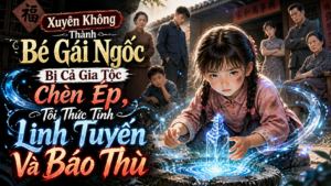 XUYÊN THÀNH CÔ GÁI NGỐC BỊ CẢ GIA ĐÌNH CHÈN ÉP TÔI THỨC TỈNH KHÔNG GIAN LINH TUYỀN  VẢ MẶT  CẢ GIA TỘC cover