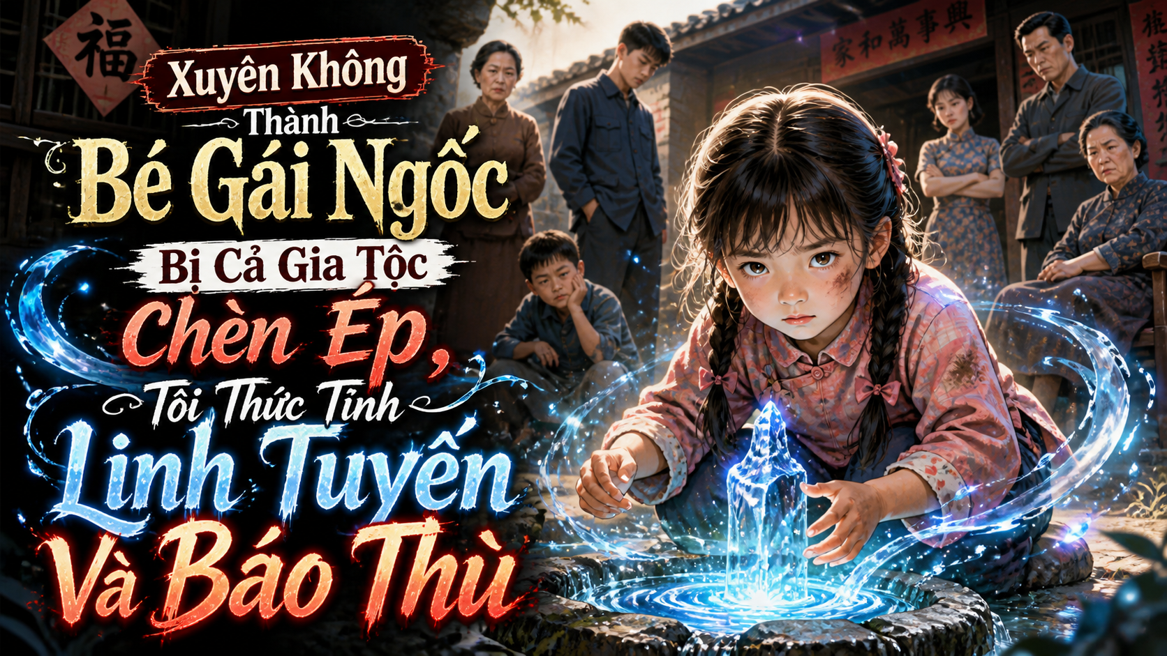 XUYÊN THÀNH CÔ GÁI NGỐC BỊ CẢ GIA ĐÌNH CHÈN ÉP TÔI THỨC TỈNH KHÔNG GIAN LINH TUYỀN  VẢ MẶT  CẢ GIA TỘC thumbnail