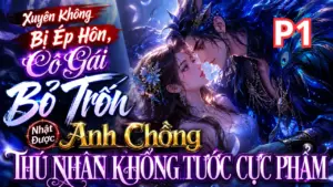 Xuyên Không Bị Ép Hôn, Cô Gái Bỏ Trốn Nhặt Được Anh Chồng Thú Nhân Khổng Tước Cực Phẩm cover