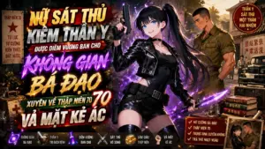 NỮ SÁT THỦ KIÊM THẦN Y ĐƯỢC DIÊM VƯƠNG BAN CHO KHÔNG GIAN BÁ ĐẠO XUYÊN VỀ THẬP NIÊN 70 VẢ MẶT KẺ ÁC thumbnail