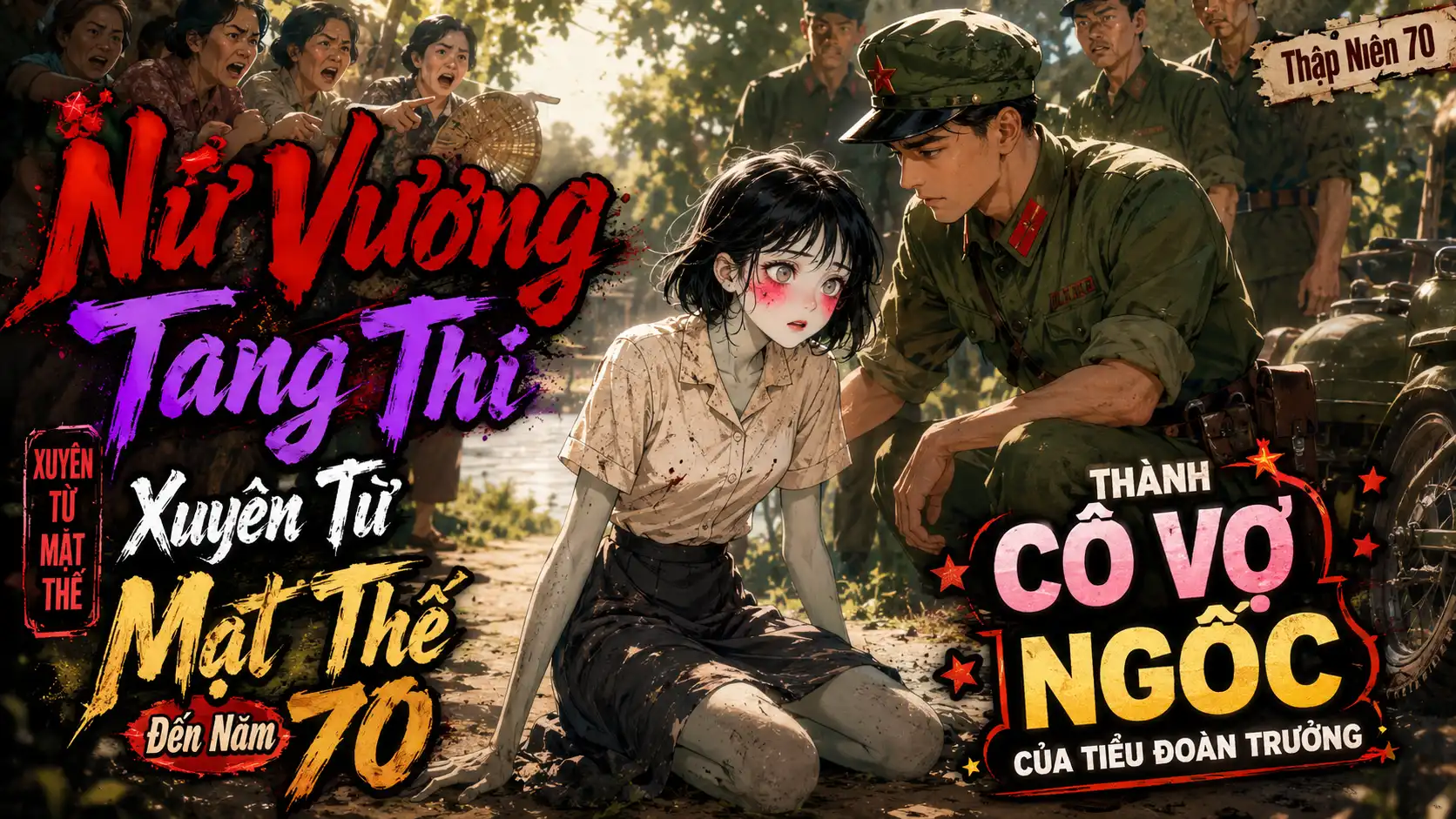 Nữ Vương Tang Thi Xuyên Từ Mạt Thế Đến Năm 70: Thành Cô Vợ Ngốc Của Tiểu Đoàn Trưởng thumbnail