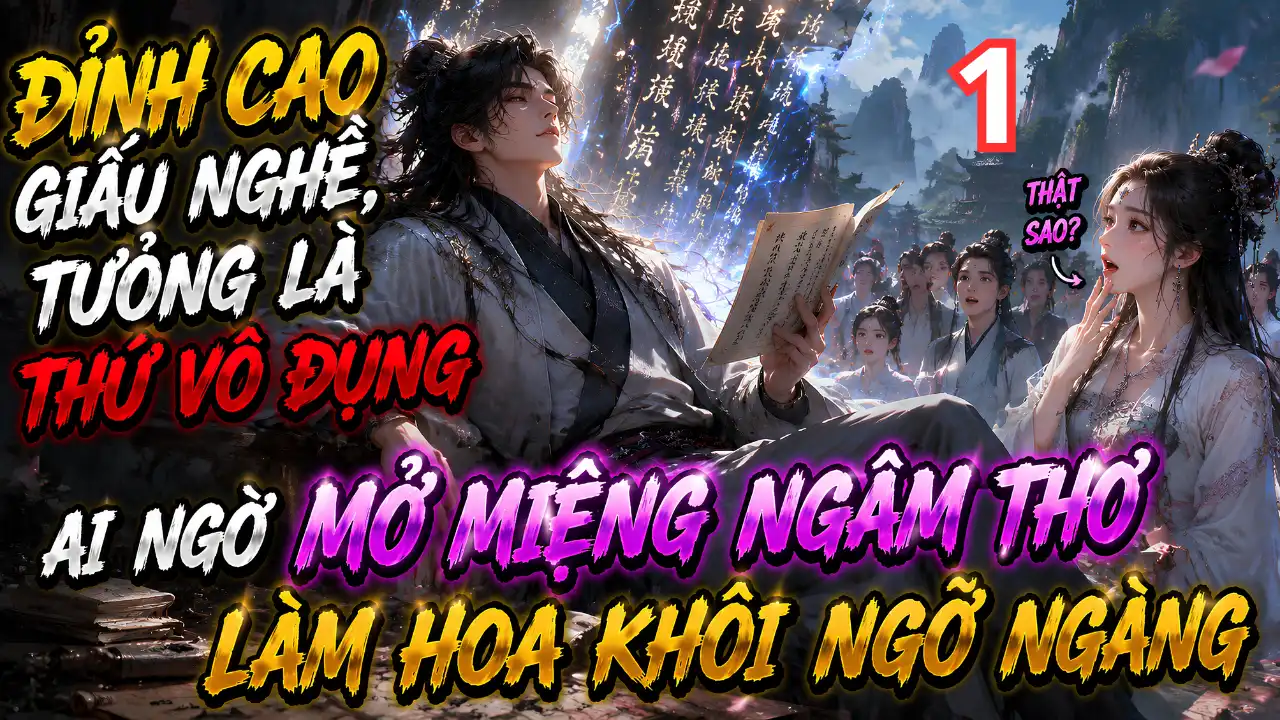 Đỉnh Cao Giấu Nghề, Tưởng Là Thứ Vô Dụng Ai Ngờ Mở Miệng Ngâm Thơ Làm Hoa Khôi Ngỡ Ngàng thumbnail
